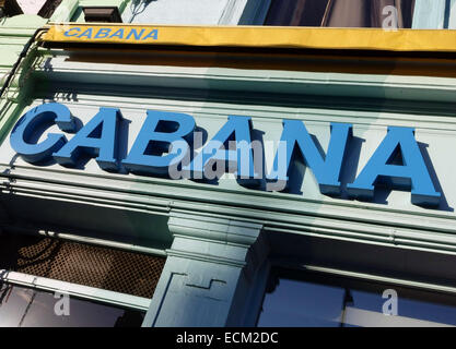 Cabana restaurant barbecue brésilien, Londres Banque D'Images