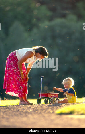 Laurie et Bucky Brownell à Andover, New Hampshire, États-Unis Banque D'Images