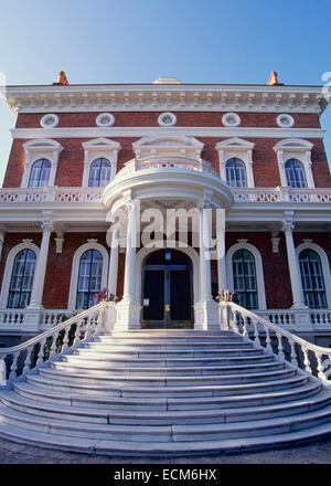 L'un des structures les plus distingués de la Géorgie, le Johnston-Felton-Hay House à Macon a été déclaré Monument Historique National Banque D'Images