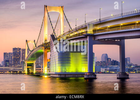 Tokyo, Japon Tokyo cityscape at Bay. Banque D'Images