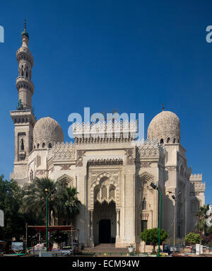 Abu al-Abbas (ou Abu'l-Abbas) al-Mursi Mosquée, Alexandria, Egypte Banque D'Images