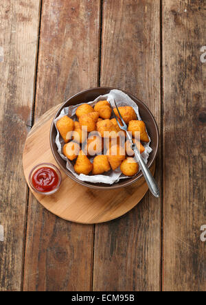 Croquettes de pomme de terre Banque D'Images