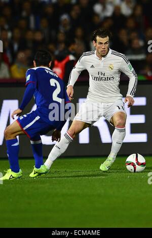 Marrakech, Maroc. Dec 16, 2014. L'avant du Real Madrid, Gareth Bale lors du match entre Cruz Azul FC vs Real Madrid CF au stade de Marrakech. Credit : Marcio Machado/ZUMA/Alamy Fil Live News Banque D'Images