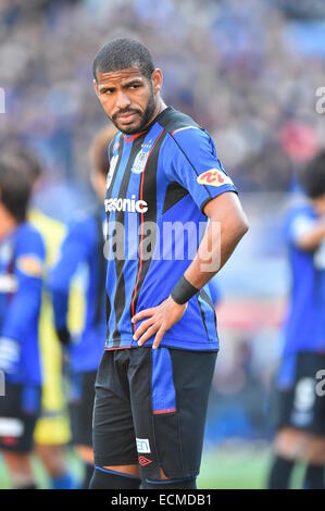 Kanagawa, Japon. 13 Décembre, 2014. ｪ Patric (Gamba) Football/soccer : 94e Coupe de l'empereur match final entre Gamba Osaka 3-1 Montedio Yamagata chez Nissan Stadium à Kanagawa, Japon . © AFLO/Alamy Live News Banque D'Images