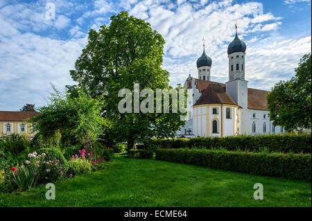 Basilique de St Benoît, Anastasia chapelle, monastère Benediktbeuern, Benediktbeuern, Haute-Bavière, Bavière Banque D'Images