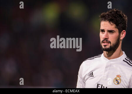 Marrakech, Maroc. Dec 16, 2014. Isco (Réel) : Football/soccer FIFA Club World Cup Match demi-finale 2014 Maroc entre Cruz Azul 0-4 Real Madrid au Stade de Marrakech à Marrakech, Maroc . Credit : Maurizio Borsari/AFLO/Alamy Live News Banque D'Images