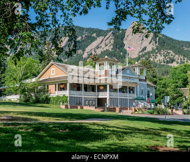 Le Chautauqua Dining Hall. Parc Chautauqua. Boulder. Le Colorado. USA Banque D'Images