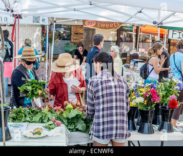 Les agriculteurs du comté de Boulder colorado usa. marché. Banque D'Images