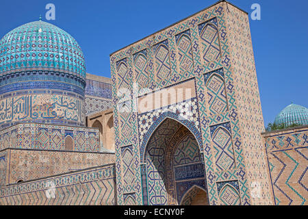 Mosquée Bibi-Khanym / mosquée de Bibi-Khanum, historique mosquée de vendredi à Samarkand, Ouzbékistan Banque D'Images