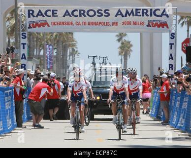 James Middleton Pippa et participer à la Race Across America avec : James Middleton, Pippa Middleton Où : Los Angeles, California, United States Quand : 14 Juin 2014 Banque D'Images