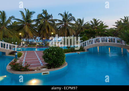 La Palm Beach Hotel, Labadi, Accra, Ghana, Afrique Banque D'Images