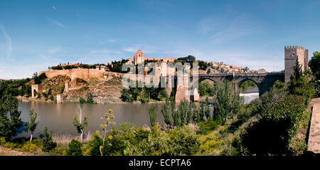 Skyline Toledo Espagne ville espagnole de la ville historique Banque D'Images