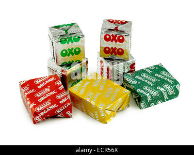 cubes de bouillon Banque D'Images