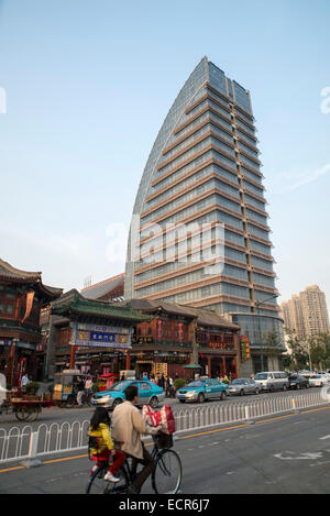 Rue de l'ancienne culture, Tianjin, Chine Banque D'Images