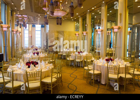 Salle à manger de l'hôtel Westin San Francisco CA Banque D'Images