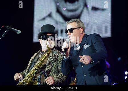 Glasgow, Ecosse, Royaume-Uni. Au 18 décembre, 2014. Madness effectuer à Glasgow SSE Hydro pour le jeudi 18 décembre 2014 Crédit : John Graham / Bassline Images/Alamy Live News Banque D'Images