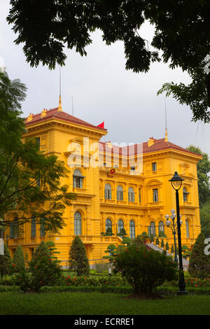 Palais Présidentiel du Vietnam Banque D'Images