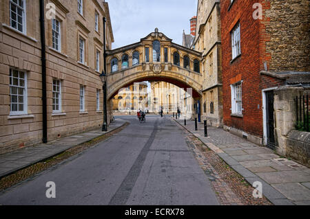 Pont de Herford à Oxford Banque D'Images