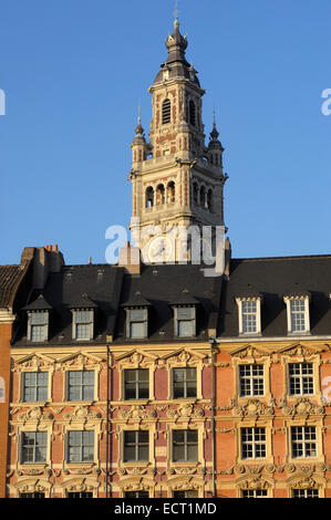 Place du Général de Gaulle, Lille, Nord-Pas de Calais, France, Europe Banque D'Images