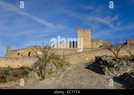 Château Marvao Marvao, Alentejo, Portugal, Europe Banque D'Images