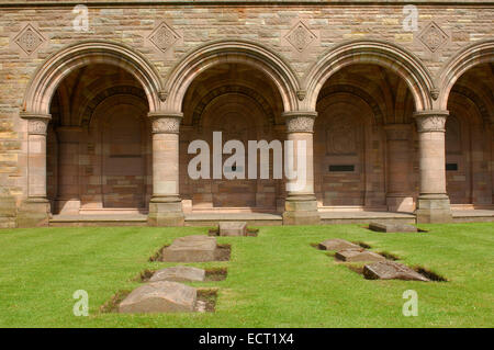 Abbaye de Kelso, Scottish Borders, Scotland, Royaume-Uni, Europe Banque D'Images