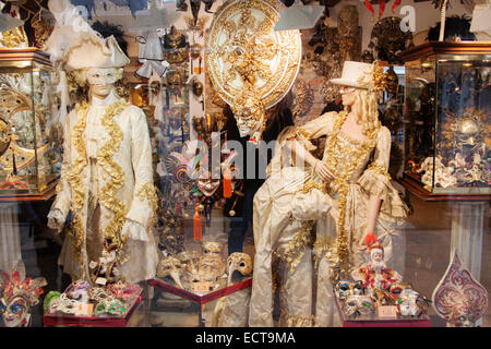 Vitrine Venise Italie PLAT000285 Banque D'Images