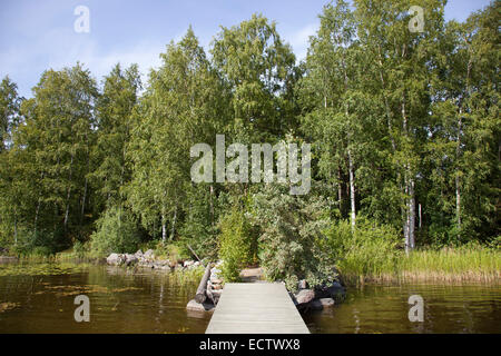 Lac rautavesi, vammala village, Finlande, Europe Banque D'Images