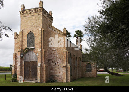 Notre Dame de la Visitation Eglise en Willacy County, Texas, USA Banque D'Images