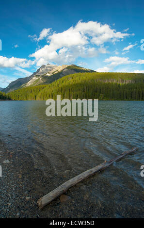 Johnson Lake dans le parc national de Banff, Alberta, Canada Banque D'Images