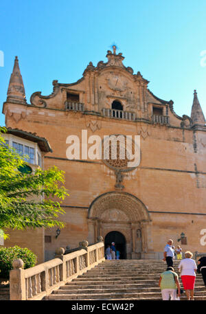 L'église Sant Miquel à Felanitx, Valdemossa, Majorque Banque D'Images