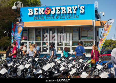 Ben & Jerry's San Francisco CA Banque D'Images