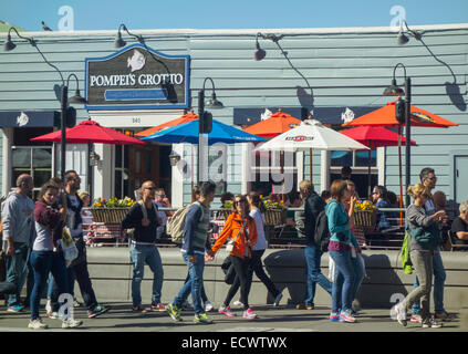 Fisherman's Wharf San Francisco CA Banque D'Images