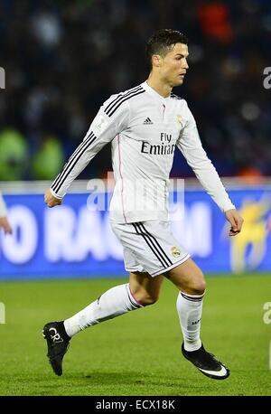 Marrakech, Maroc. 18Th Oct, 2014. L'avant du Real Madrid CRISTIANO RONALDO durant la Coupe du Monde des Clubs de la FIFA 2014 à Marrakech. Credit : Marcio Machado/ZUMA/Alamy Fil Live News Banque D'Images