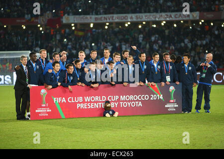 Marrakech, Maroc. 18Th Oct, 2014. Coupe du Monde de la Coupe du Club. Finale. Real Madrid contre San Lorenzo. Auckland City FC Troisième Action : Crédit Plus Sport/Alamy Live News Banque D'Images