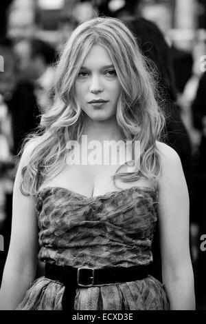 L'actrice Léa Seydoux assiste à la première mondiale de la pêche au