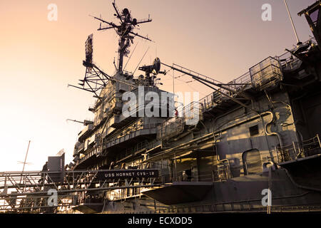 USS Hornet museum à San Francisco CA Banque D'Images