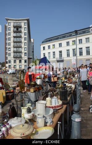 Braderie de Lille, Rijssel France. Banque D'Images