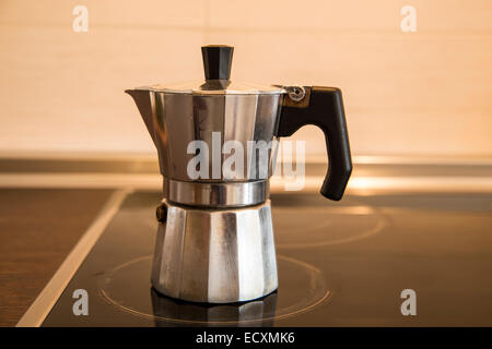 Café espresso italien de brassage Banque D'Images