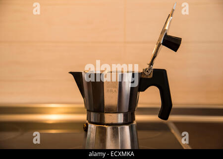 Café espresso italien de brassage Banque D'Images