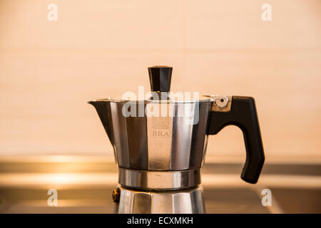 Café espresso italien de brassage Banque D'Images