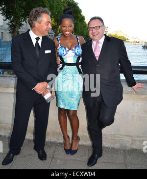 National Film and Television School (NFTS) Gala à la Old Billingsgate Market comprend : Jamelia Où : London, Royaume-Uni Quand : 18 Juin 2014 Banque D'Images