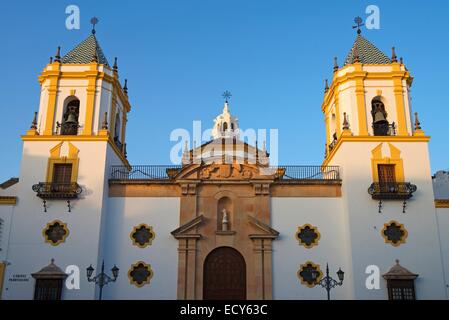 Cathédrale de la Plaza del Socorro, Ronda, Costa del Sol, Andalousie, Espagne Banque D'Images