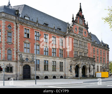 Ancien immeuble de bureaux de la poste impériale, Oldenbourg, Basse-Saxe, Allemagne Banque D'Images