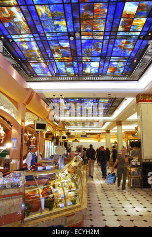 Département de la viande à Harrods, Londres UK Banque D'Images