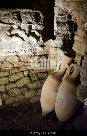 Musée Horreum Romain. Narbonne. La France. L'Horreum est le seul édifice datant de l'époque classique qui peut encore être vu dans Banque D'Images