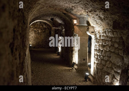 Musée Horreum Romain. Narbonne. La France. L'Horreum est le seul édifice datant de l'époque classique qui peut encore être vu dans Banque D'Images