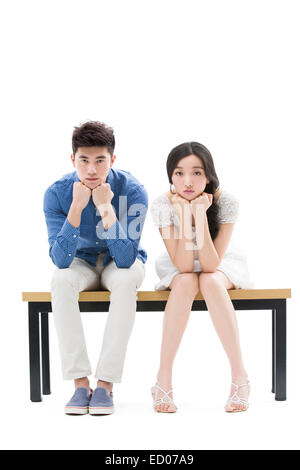 Portrait of young couple Banque D'Images