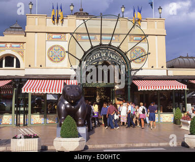 Café de Paris, Place du Casino de Monte-Carlo, Monte Carlo, Principauté de Monaco Banque D'Images