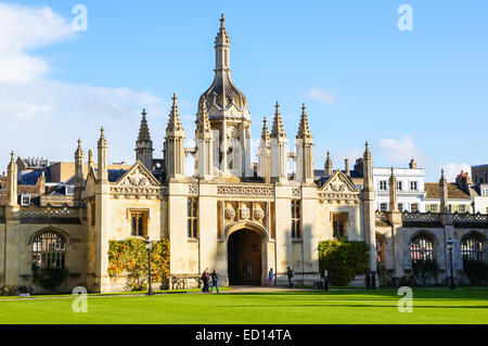 The University of Cambridge, King's College Porterss' Lodge, Cambridge Cambridgeshire Angleterre Royaume-Uni Banque D'Images