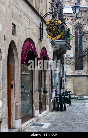 La vente aux enchères de Christie's maison de la vieille ville de Genève, Suisse Banque D'Images